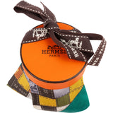 Hermès Timbres Mosaic Silk Twilly Tuch Scarf