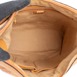 MCM Monogram Visetos Hobo Shoulder Crossbody Bag