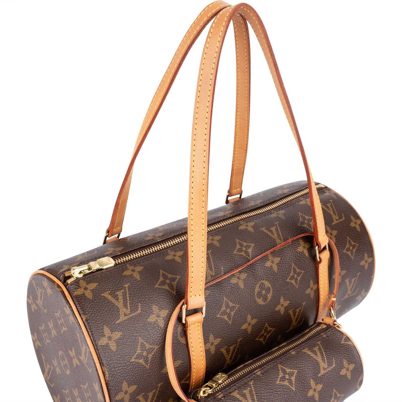 Louis Vuitton Monogram Canvas Papillon Set Handbag - vintageandkickz