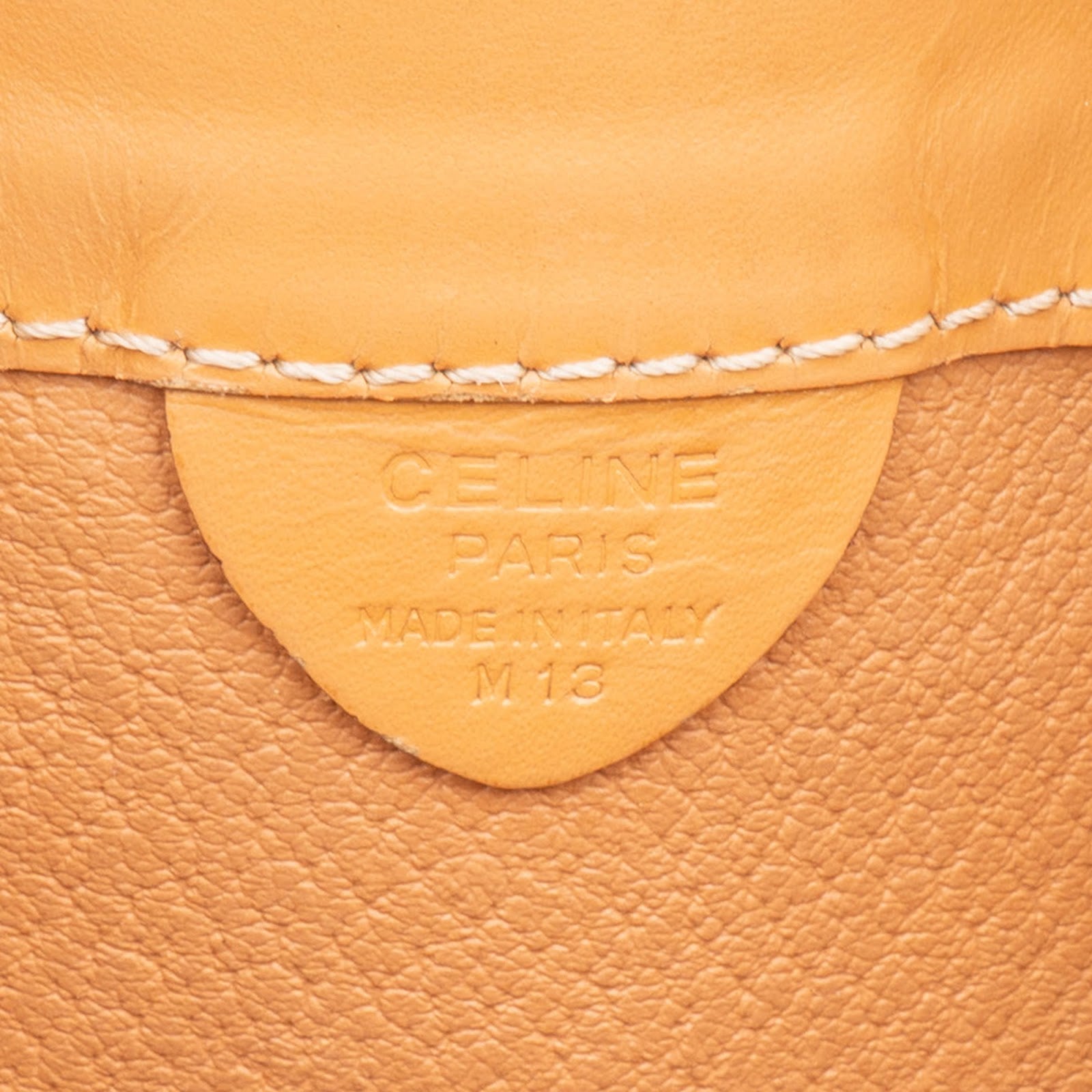 Celine Macadam Monogram Bucket Shoulder Bag - vintageandkickz