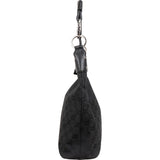 Gucci Monogram GG Canvas Ring Woven Handle Shoulder Bag