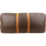 Louis Vuitton Monogram Canvas Keepall 60 Bandoulière Travel Bag