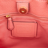 Coach Pink Monogram Signature Jacquard Patch Dempsey Tote 22 Crossbody Handbag