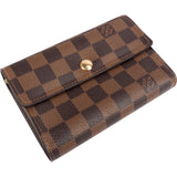 Louis Vuitton Monogram Damier Ebene Canvas Alexandra Wallet