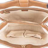 Gucci Floral Canvas Bamboo Handle Handbag