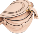 Chloé Grained Calfskin Marcie Mini Saddle Crossbody Bag