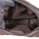 Gucci Monogram Pleated GG Canvas Hobo Shoulder Bag