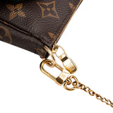Louis Vuitton Monogram Canvas Illustre Cat Marie Mini Pochette Accessoires Handbag