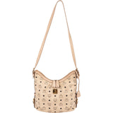 MCM Monogram Visetos Hobo Crossbody Bag