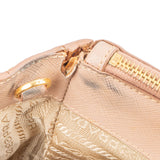 Prada Pink Saffiano Leather Galleria Handbag