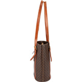 Celine Macadam Monogram Canvas Bucket Shoulder Bag