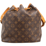 Louis Vuitton Monogram Canvas Sac Noé Petit Shoulder Bag