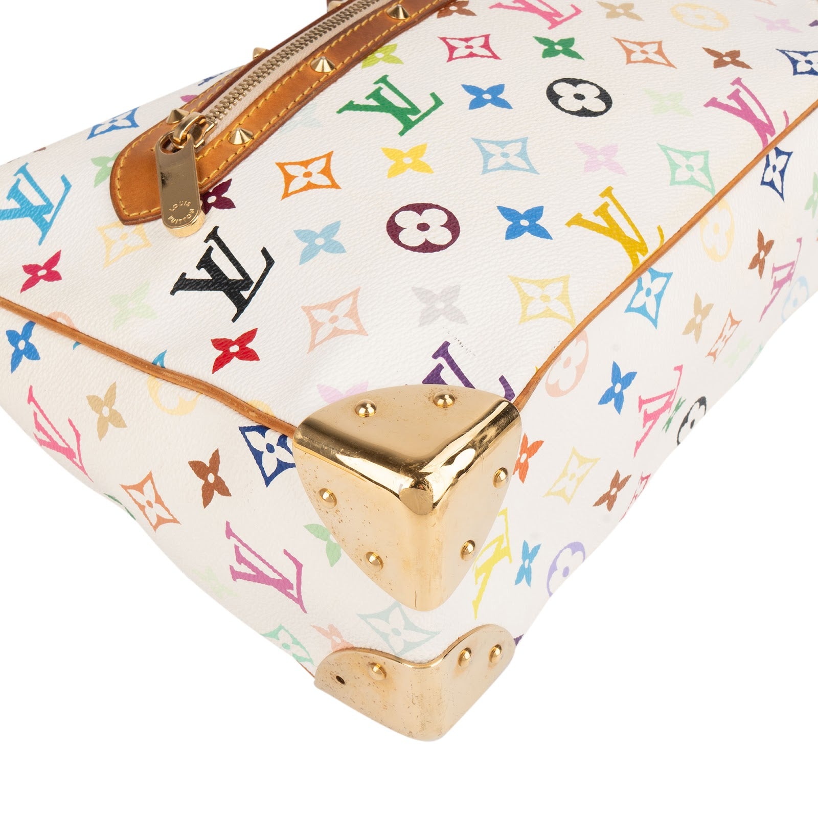 [🔄️B18 / F36] Louis Vuitton Canvas Monogram Multicolor Boulogne Shoulder Bag - vintageandkickz