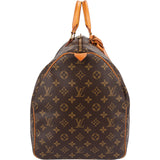 Louis Vuitton Monogram Canvas Keepall 55 Travel Bag