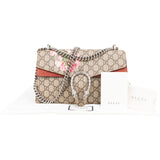 Gucci Monogram GG Supreme Floral Print Dionysus Shoulder Bag
