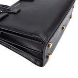 Saint Laurent Smooth Leather Sac De Jour Baby Handbag