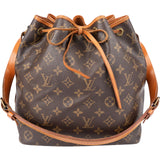 Louis Vuitton Monogram Canvas Sac Noé Petit Shoulder Bag