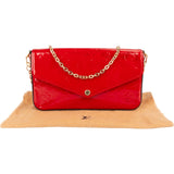 Louis Vuitton Vernis Monogram Felicie Crossbody Bag