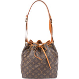 Louis Vuitton Monogram Canvas Sac Noé Petit Shoulder Bag