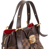 Louis Vuitton Monogram Damier Ebene Canvas Sistina PM Shoulder Bag