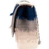 Chanel Tweed Costume Fringed Fabric 2.55 Reissue Single Flap Crossbody Bag
