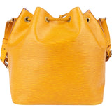 Louis Vuitton Yellow Epi Leather Sac Noé Petit Shoulder Bag