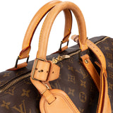 Louis Vuitton Monogram Canvas Keepall 50 Bandoulière Travel Bag