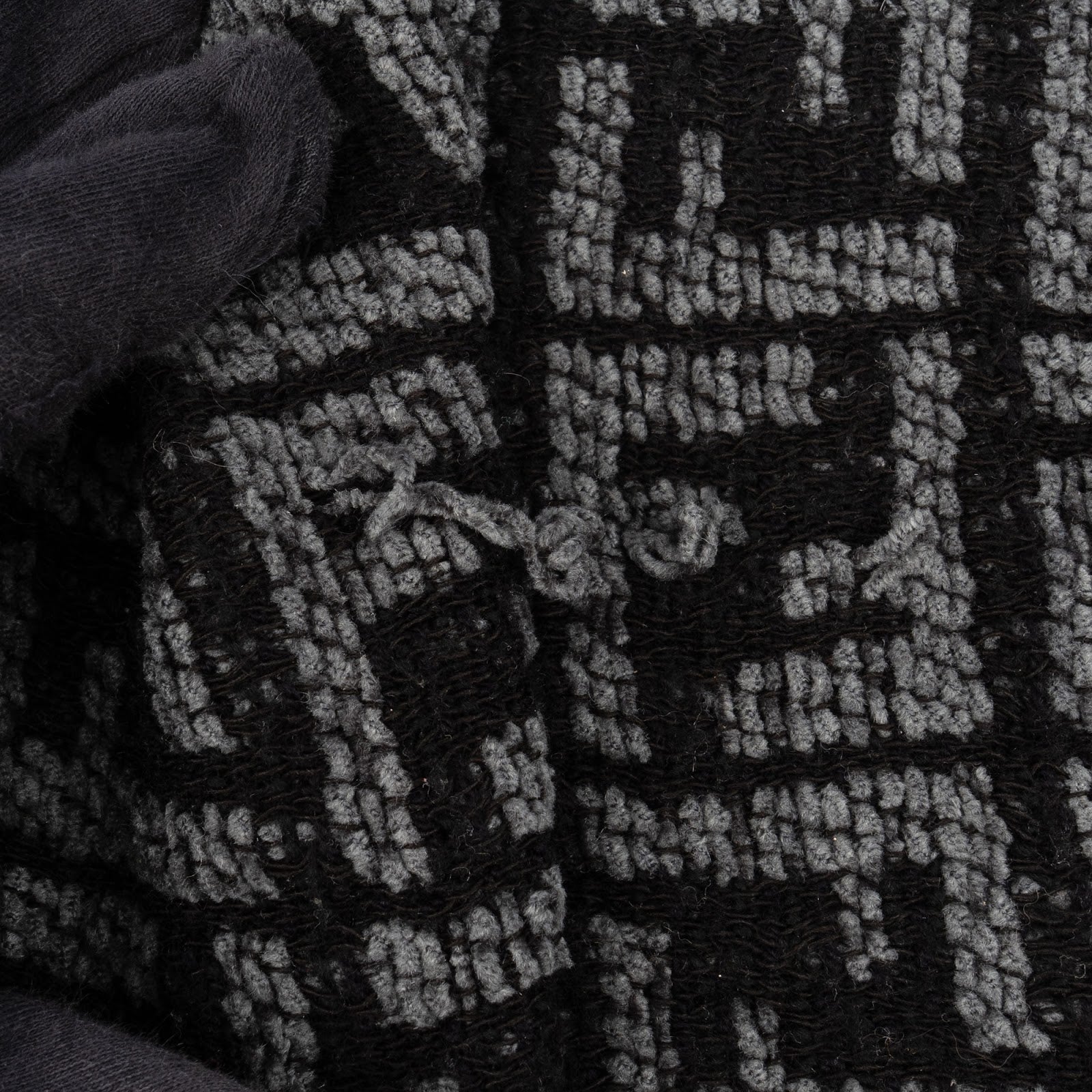 [🔄️B06 / F28] Fendi Wool Monogram FF Emblem Schal Scarf - vintageandkickz