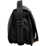 Chloé Grained Calfskin Small Marcie Saddle Crossbody Bag