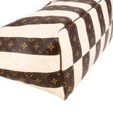 Louis Vuitton Striped Canvas Monogram Rayures Neverfull GM Shoulder Bag