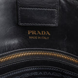 Prada Leather Bibliothèque Tote Handbag