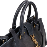 Saint Laurent Leather Small Monogram Cabas Handbag