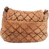 Chanel Quilted Lambskin Bubble Maxi Single Flap Shoulder Bag