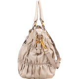 Prada Beige Tessuto Gaufre Tote Handbag