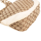 Gucci Monogram GG Canvas Britt G Hobo Shoulder Bag