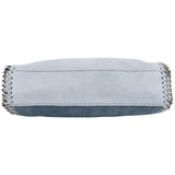 Stella McCartney Tricolor Shaggy Falabella Fold Over Flap Crossbody Bag