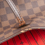 Louis Vuitton Monogram Damier Ebene Canvas Neverfull MM Shoulder Bag