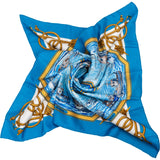 Hermès Retour de Peche Silk 90 Scarf Tuch