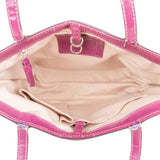 Coach Monogram Signature Stripe Tote Handbag