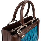 Miu Miu Matelassé Leather Tote Handbag