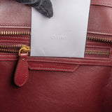 Céline Tricolor Leather Luggage Handbag