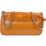 Gucci Grained Patent Leather GG Soho Chain Crossbody Bag