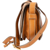 Chloé Grained Calfskin Marcie Saddle Small Crossbody Bag