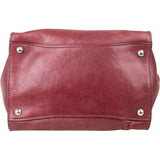 Prada Glace Calf Leather Twin Pocket Shopper Handbag