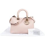 Christian Dior Grained Calfskin Diorissimo Medium Shoulder Bag