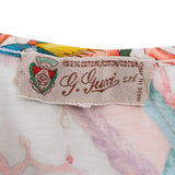 Gucci Multicolor Cotton Sea Life Print Maxi Dress (S)