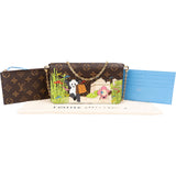 Louis Vuitton Monogram Canvas Félicie Vivienne Illustre Great China Wall Pochette Accessoires Crossbody Bag