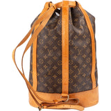 Louis Vuitton Monogram Canvas Randonnee GM Backpack Shoulder Bag