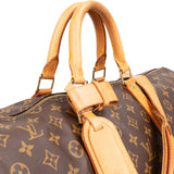Louis Vuitton Monogram Canvas Keepall 55 Bandoulière Travel Bag
