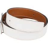 Hermès Reversible Leather H Belt (80)